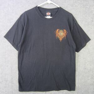 Harley-Davidson Shirt Mens Large Barnett's Las Cruces New Mexico Motorcycle